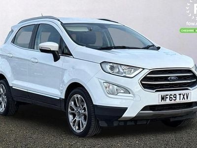Used Ford Ecosport Titanium 125 HP (91 kW) 2019 White SUV