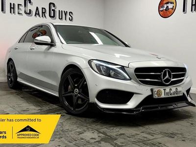 Silver Used 2018 Mercedes C220 AMG line Sedan | £12,489 (Good price)