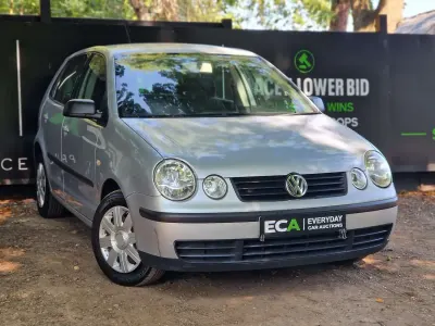 Used VW Polo SE 75 HP (55 kW) 2002 Silver Hatchback