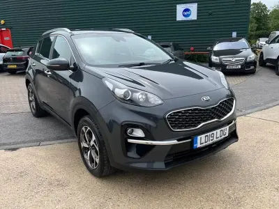 Used Kia Sportage 130 HP (95 kW) 2019 Grey SUV