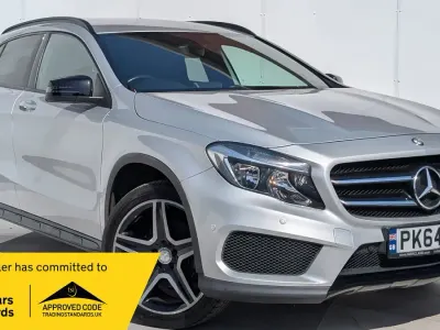 Used Mercedes GLA220 AMG line 170 HP (125 kW) 2014 Silver SUV