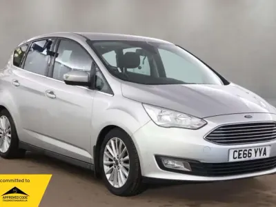 Używany Ford C-MAX Titanium 125 KM (91 kW) 2016 Srebrny Minivan