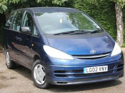 Used Toyota Previa 156 HP (114 kW) 2002 Blue MPV