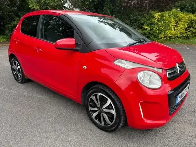 Used Citroën C1 Flair 68 HP (50 kW) 2015 Red Hatchback
