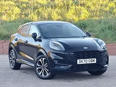 Usado Ford Puma ST-Line 125 CV (91 kW) 2020 Negro SUV