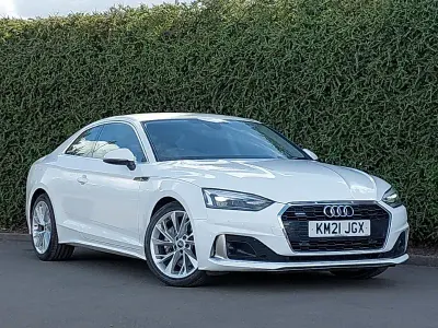 Used Audi A5 Sport 204 HP (150 kW) 2021 White Coupe