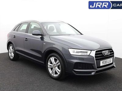Used Audi Q3 S-Line 150 HP (110 kW) 2018 Grey SUV