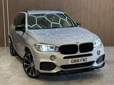 Used BMW X5 M Sport 308 HP (226 kW) 2018 Silver SUV