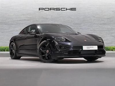 Black Used 2021 Porsche Taycan Sedan | £48,990 (Expensive)