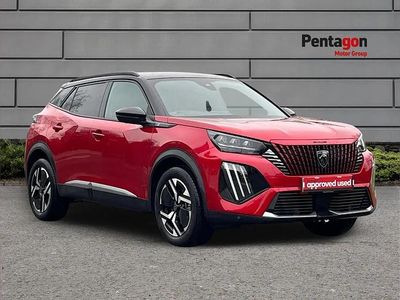 Used Peugeot e-2008 GTi 114 kW (156 HP) 2024 Red SUV