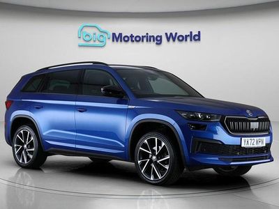 Used Skoda Kodiaq SportLine 150 HP (110 kW) 2023 Blue SUV