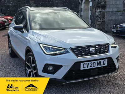 Used Seat Arona XCELLENCE Lux 115 HP (84 kW) 2020 White SUV