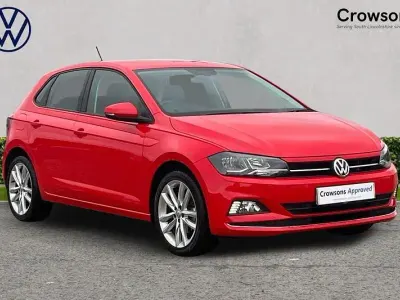 Used VW Polo SEL 115 HP (84 kW) 2018 Red Hatchback