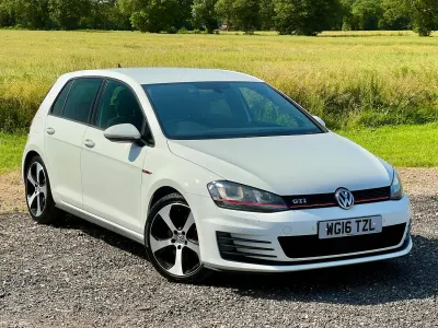 Used VW Golf VII GTI 2016 White Hatchback