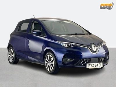 Used Renault Zoe GT-Line 100 kW (136 HP) 2022 Blue Hatchback