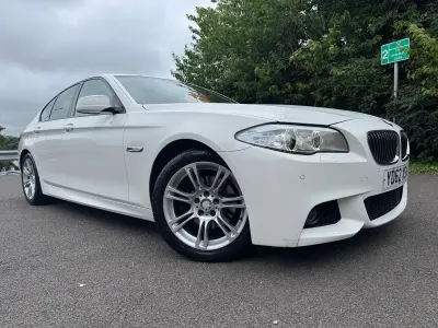 Used BMW 520 M Sport 184 HP (135 kW) 2012 White Sedan