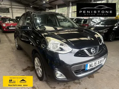 Used Nissan Micra Acenta 78 HP (57 kW) 2015 Black Hatchback