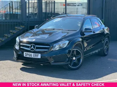 Used Mercedes GLA200 AMG line 156 HP (114 kW) 2016 Black SUV