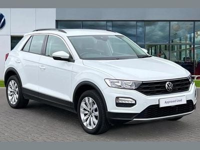 Used VW T-Roc SE 150 HP (110 kW) 2021 Pure white  SUV