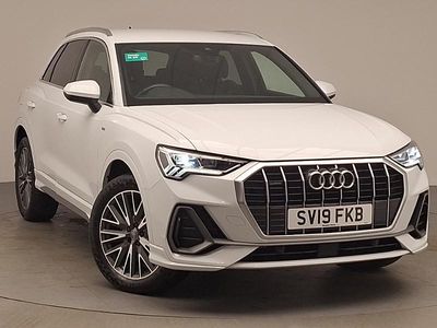 White Used 2019 Audi Q3 S-Line SUV | £22,998 (Fair price)