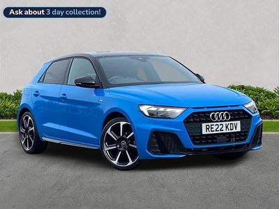 Used Audi A1 Black Edition 95 HP (69 kW) 2022 Blue SUV