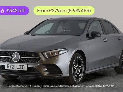 Grey Used 2021 Mercedes A250 AMG line Sedan | £19,472 (Good price)