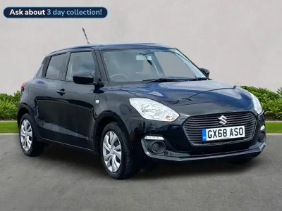 Used Suzuki Swift SZ3 90 HP (66 kW) 2018 Black Hatchback