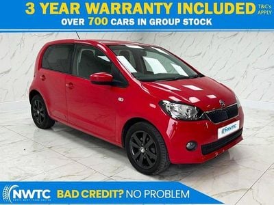Used Skoda Citigo Colour Edition 60 HP (44 kW) 2017 Red Hatchback