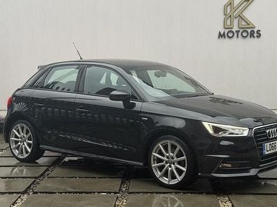 Used Audi A1 Sportback S-Line 116 HP (85 kW) 2016 Black Hatchback