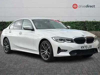 Used BMW 320 Sport Line 184 HP (135 kW) 2020 White Sedan