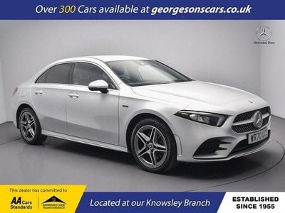 Used Mercedes A250 AMG line 218 HP (160 kW) 2020 Silver Sedan