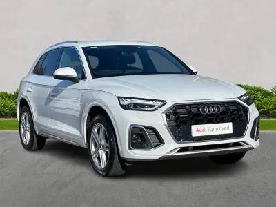 Used Audi Q5 S-Line 204 HP (150 kW) 2022 White SUV