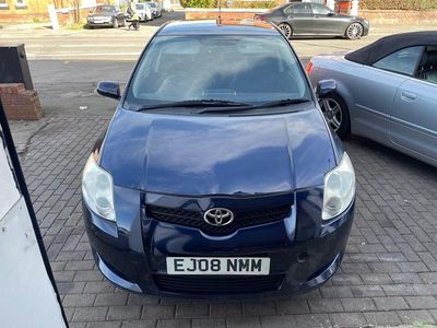 Blue Used 2008 Toyota Auris SR Hatchback | £3,295 (Fair price)