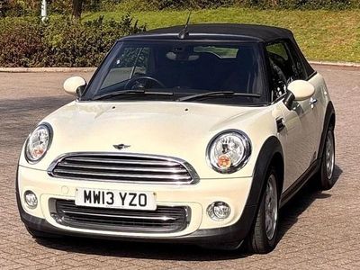 White Used 2013 Mini Cooper Cabriolet Cabriolet | £4,199 (Fair price)