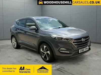 Used Hyundai Tucson Premium 2016 Grey SUV