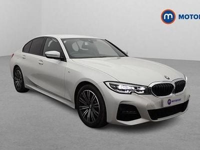 White Used 2021 BMW 330e M Sport Sedan | £23,599 (Fair price)