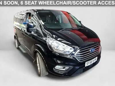 Used Ford Tourneo Titanium 130 HP (95 kW) 2018 Black MPV