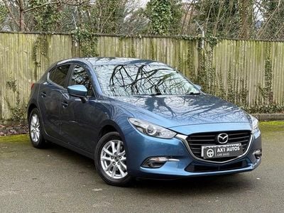 Used Mazda 3 120 HP (88 kW) 2018 Blue Hatchback