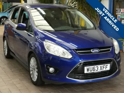 Używany Ford C-MAX Titanium 125 KM (91 kW) 2013 Niebieski Minivan