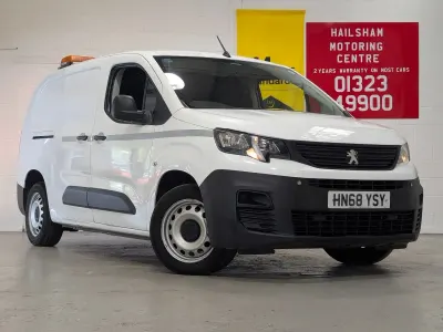 Used Peugeot Partner S 2019 White MPV