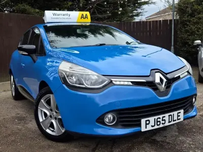 Used Renault Clio IV Dynamique 75 HP (55 kW) 2016 Blue Hatchback