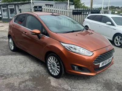 Used Ford Fiesta Titanium 2015 Brown Hatchback