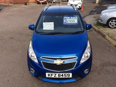 Used Chevrolet Spark LT 81 HP (59 kW) 2012 Blue Hatchback