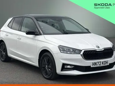 Used Skoda 110 R Colour Edition 81 HP (59 kW) 2022 Candy white black magic pearl effect Hatchback
