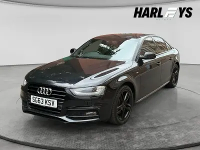 Used Audi A4 S-Line 2013 Black Sedan