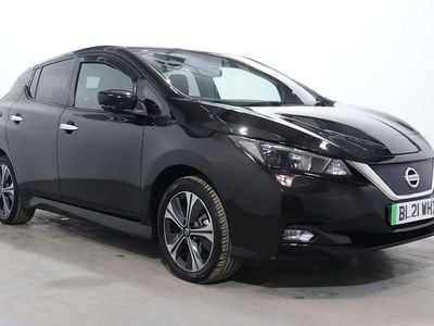 Black Used 2021 Nissan Leaf N-Connecta Hatchback | £9,100 (Fair price)