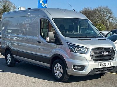 Used Ford Transit Limited 165 HP (121 kW) 2025 Moondust silver (metallic colour) Van