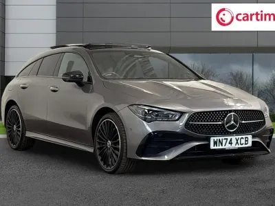 Used Mercedes CLA250 Shooting Brake AMG line 2024 Grey Estate