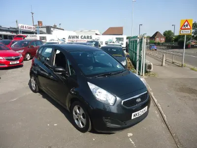 Used Kia Venga 2013 Black Hatchback