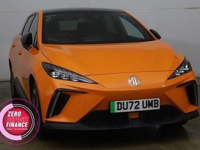 Orange Used 2022 MG MG4 EV Trophy Hatchback | £13,599 (Fair price)